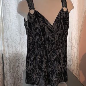 Encore 1X Reitman’s dress tank top
